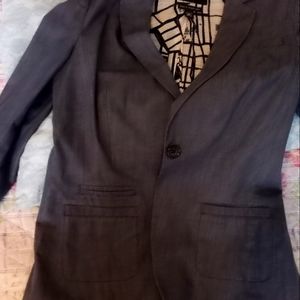 Banana Republic medium gray Blazer